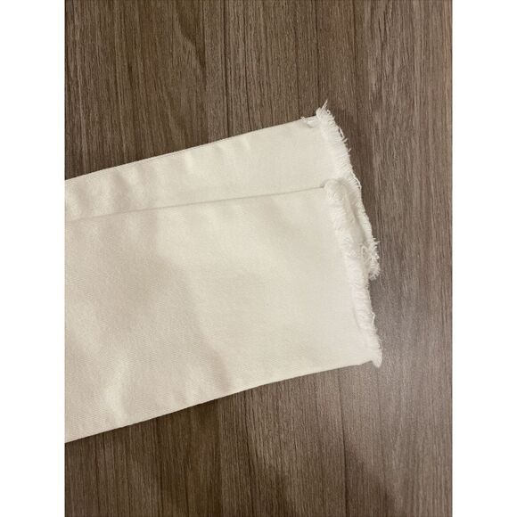 We The Free People Skinny Jeans Size 24 Mid Rise‎ In White Color MSRP $78 - Picture 3 of 13